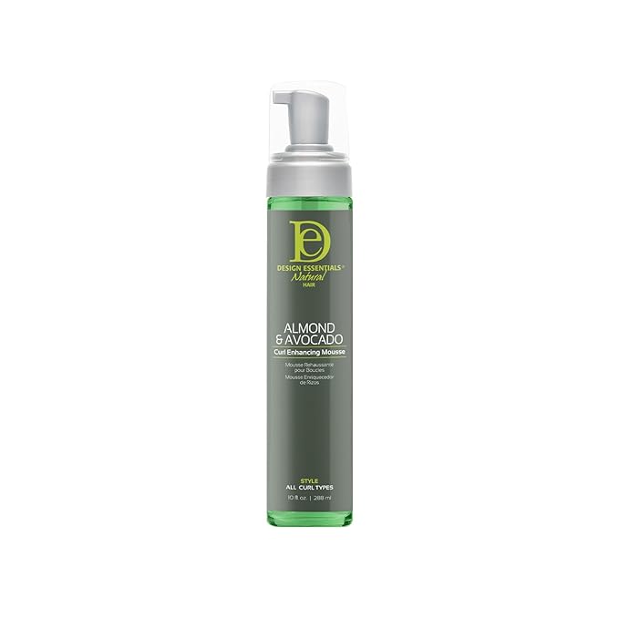 DE Natural Almond + Avocado Curl Enhancing Mousse