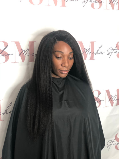 Kinky Straight Human Hair Bundle