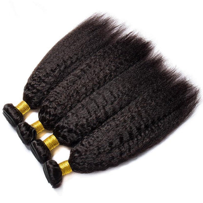 Kinky Straight Human Hair Bundle